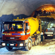 Tunnelbau Rienzbeton